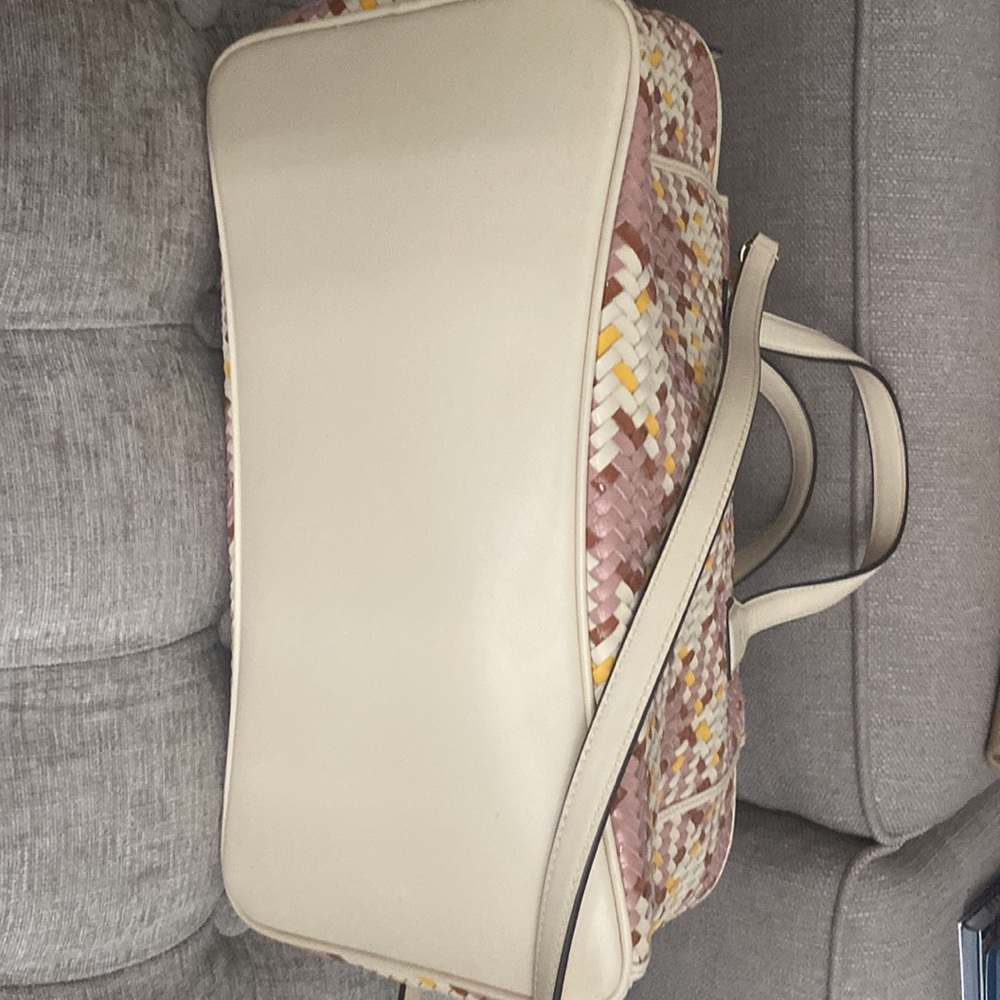 Tory Burch Multicolor Woven Tote - Picture 4 of 7